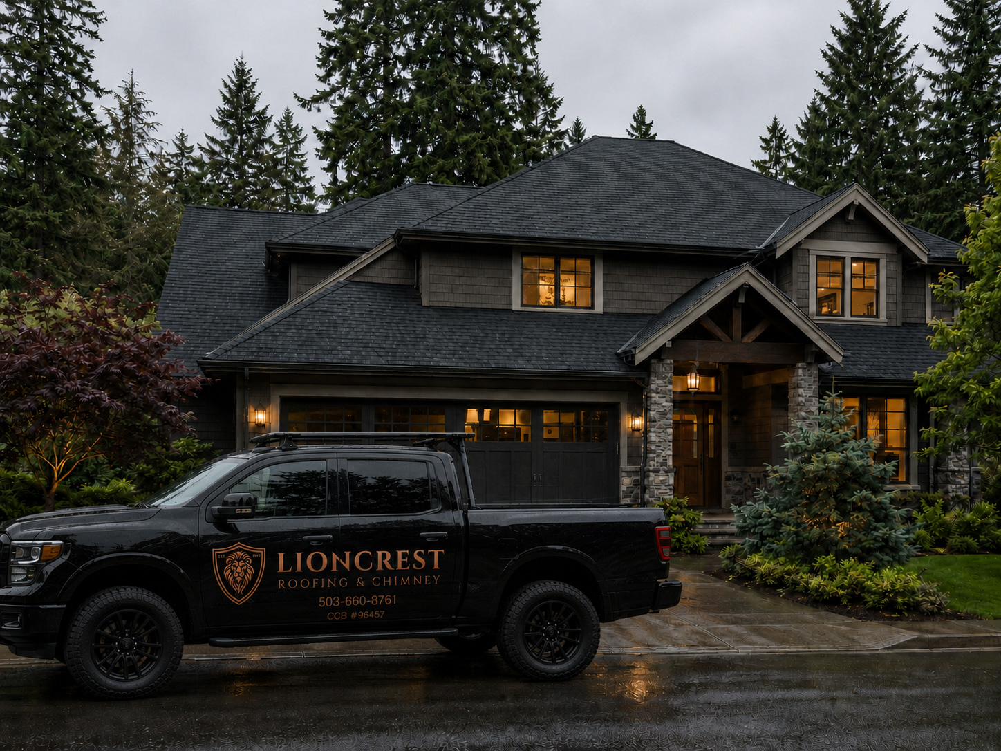 lioncrest roofing services portland