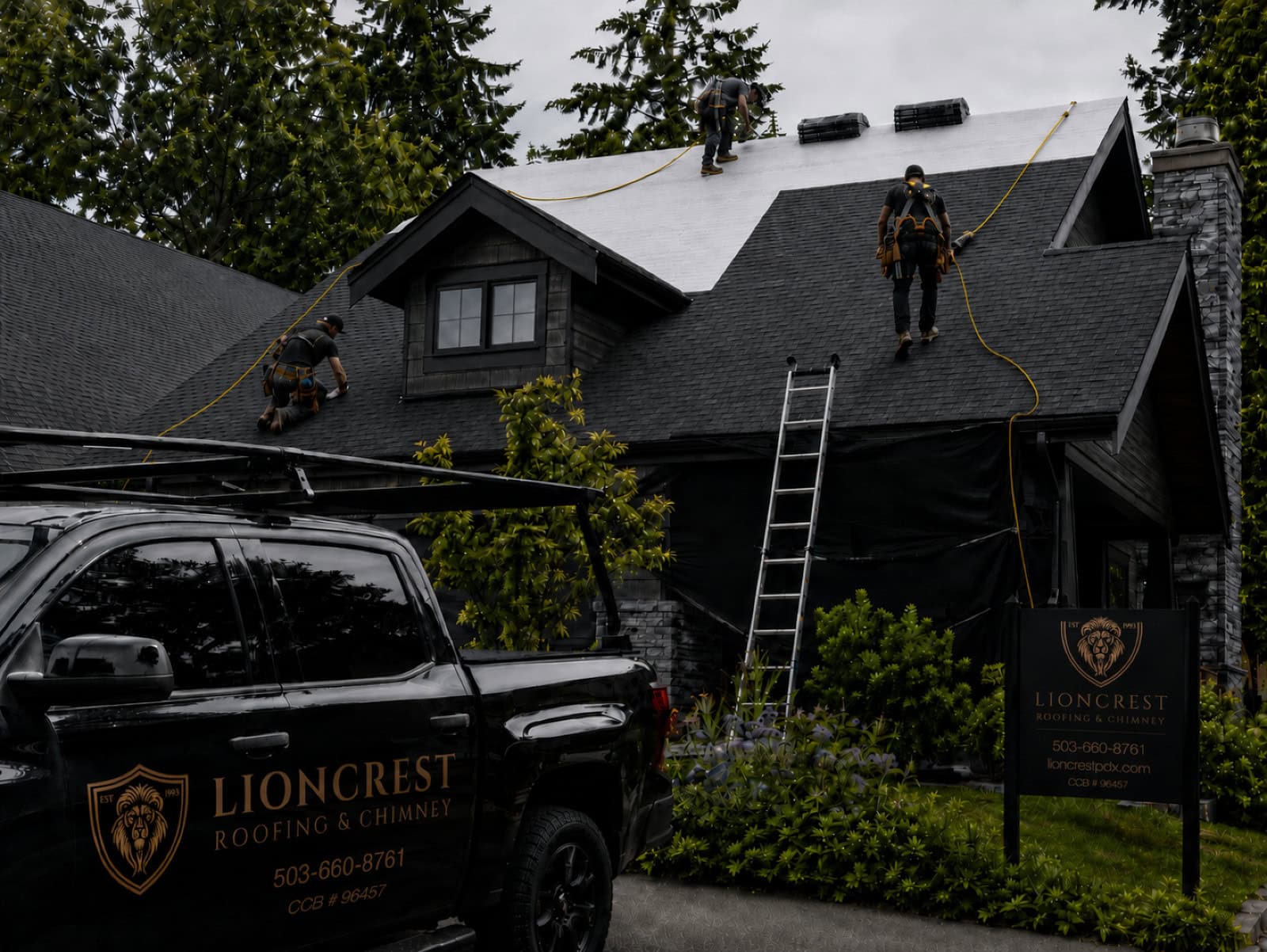lioncrest roofing services portland