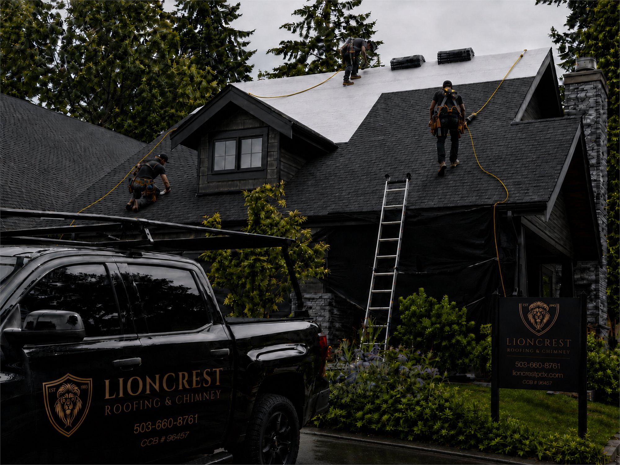 lioncrest roofing services portland